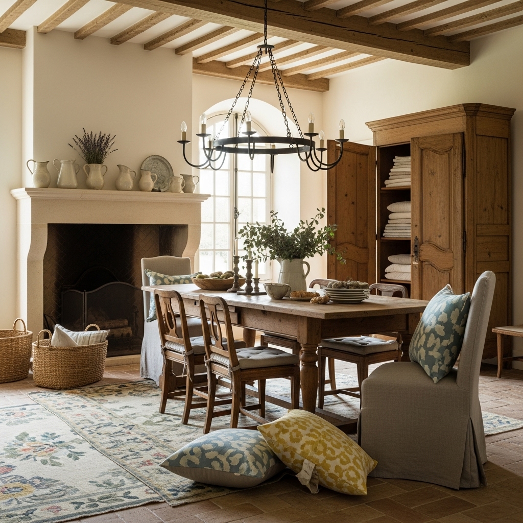 French Country Interior Design -  Parisian Interior Design