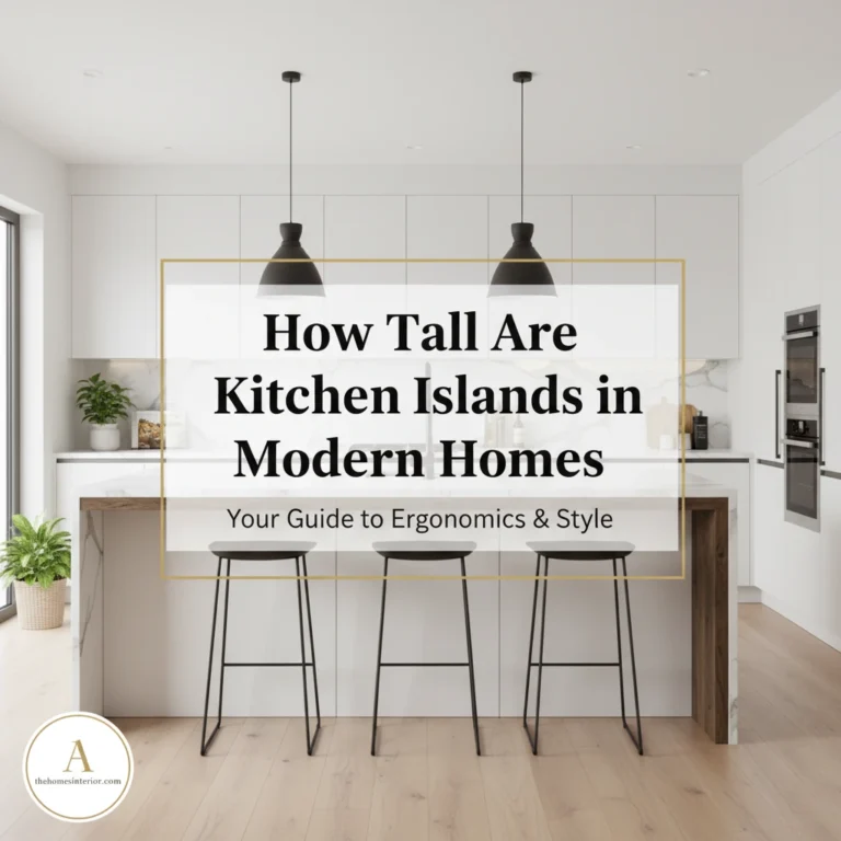 How Tall Are Kitchen Island