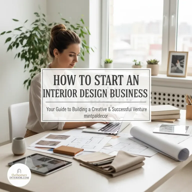 How to Start an Interior Design Business