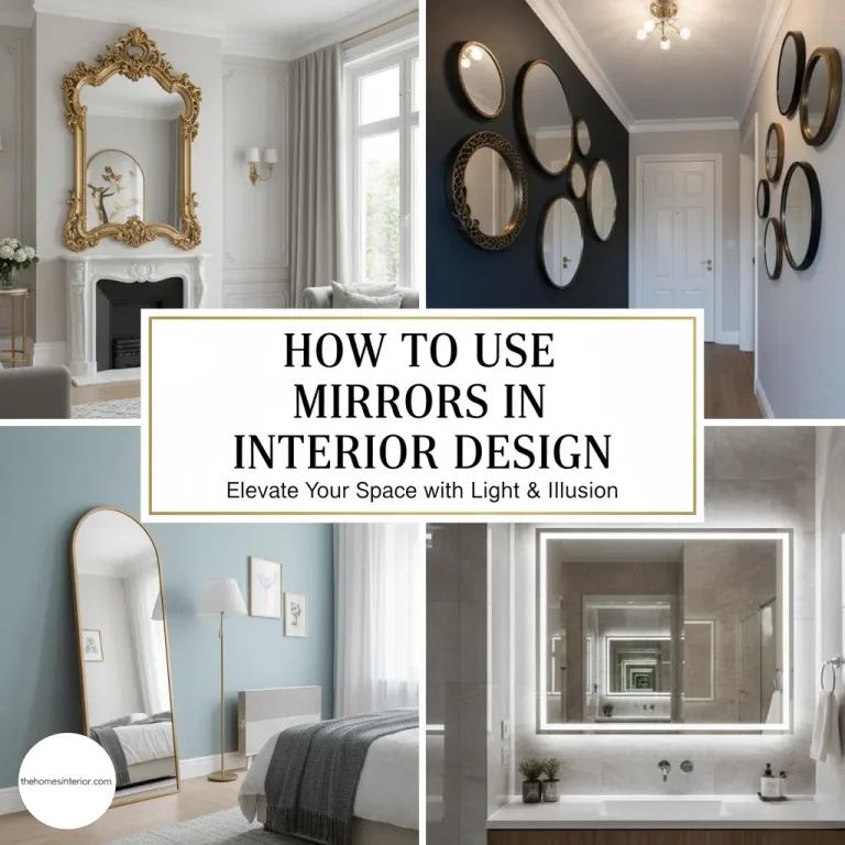 How to Use Mirrors in Interior Design