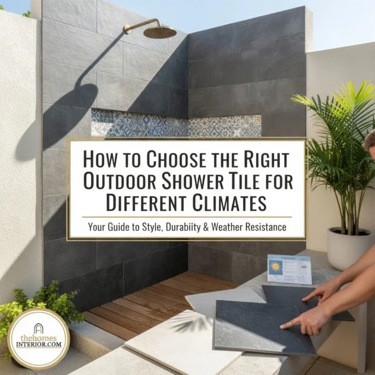 Outdoor Shower Tile