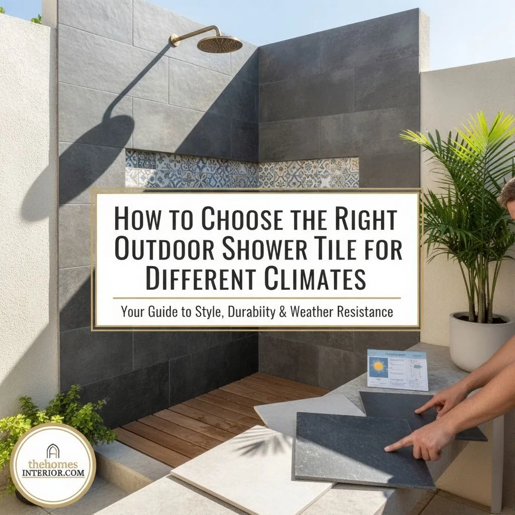 Outdoor Shower Tile
