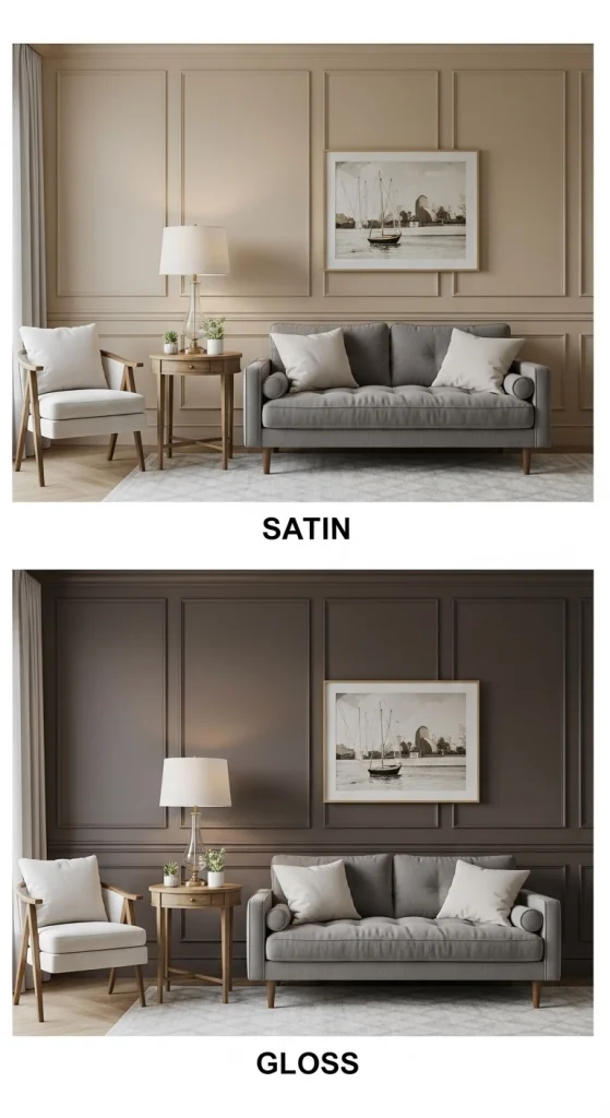 Matte vs Satin vs Gloss