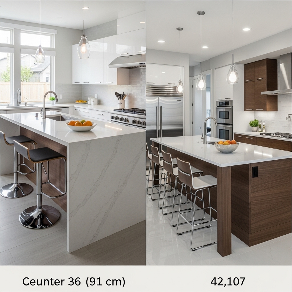 How Tall Are Kitchen Islands in Modern Homes