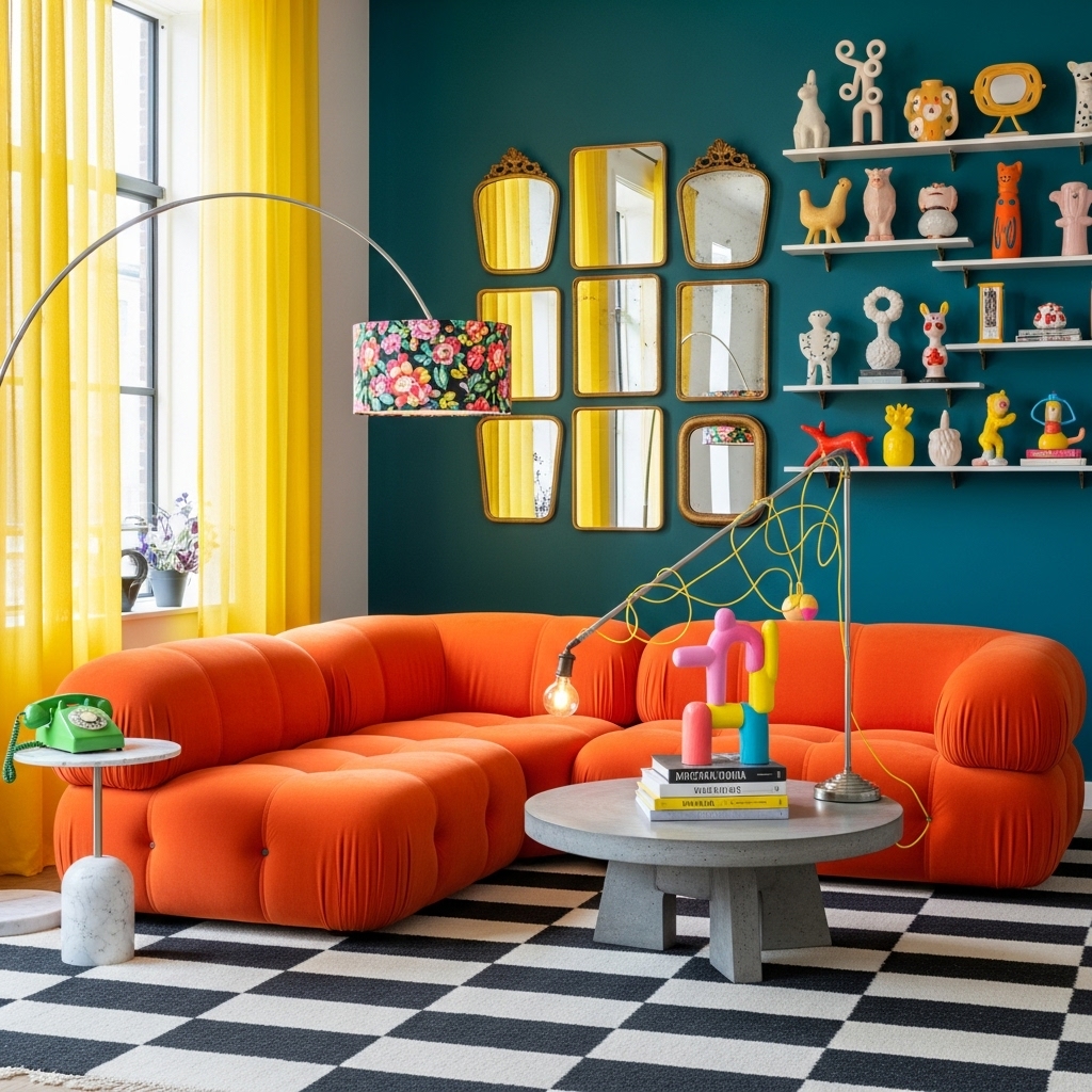 Postmodern Living Room Design