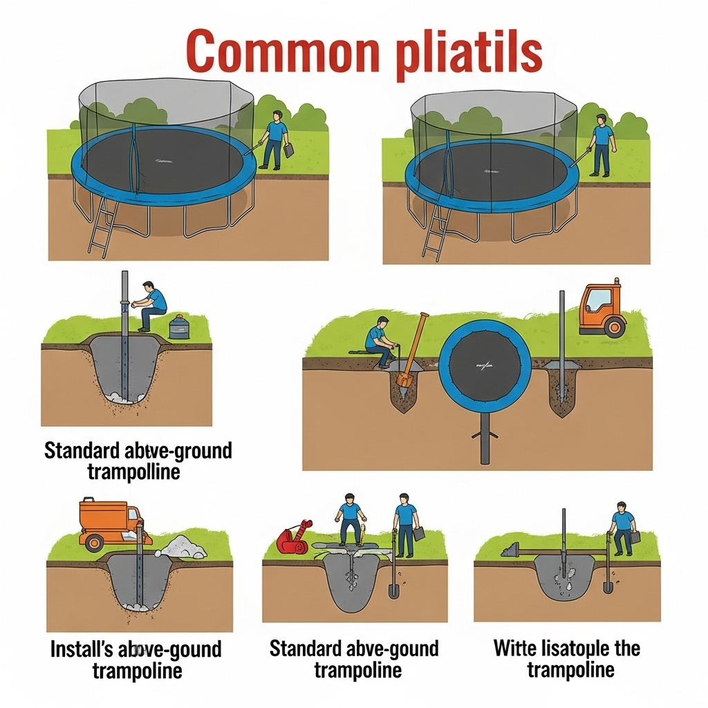 Can You Put a Normal Trampoline in the Ground? Common Pitfalls to Avoid Can You Put a Normal Trampoline in the Ground