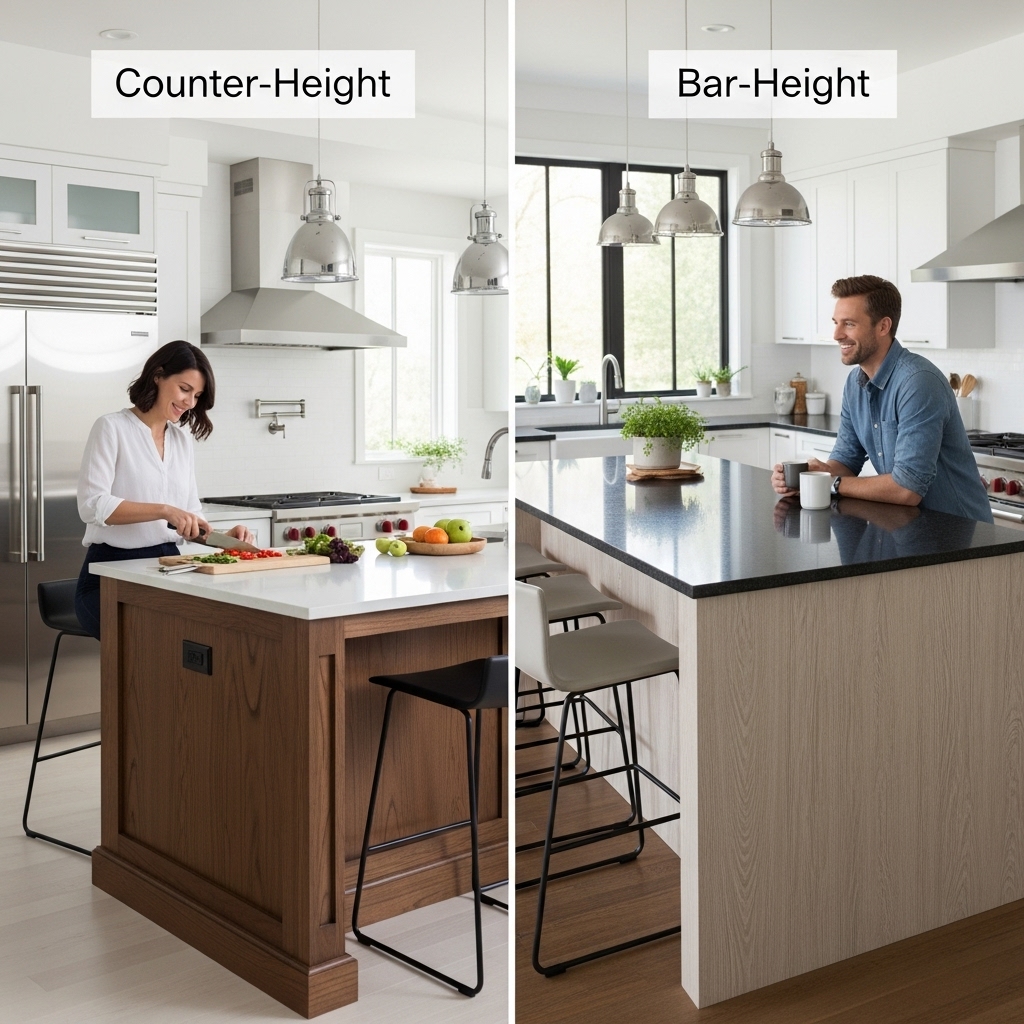 How Tall Are Kitchen Islands in Modern Homes