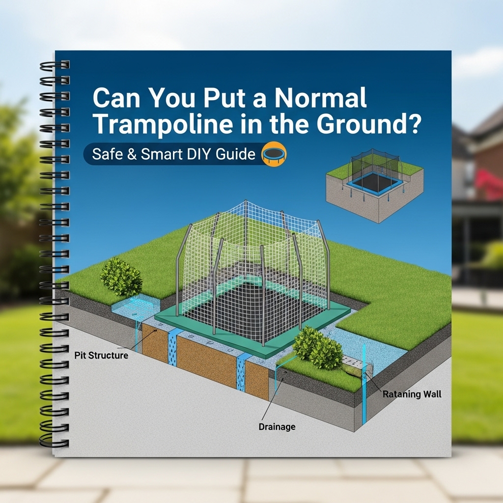 Can You Put a Normal Trampoline in the Ground