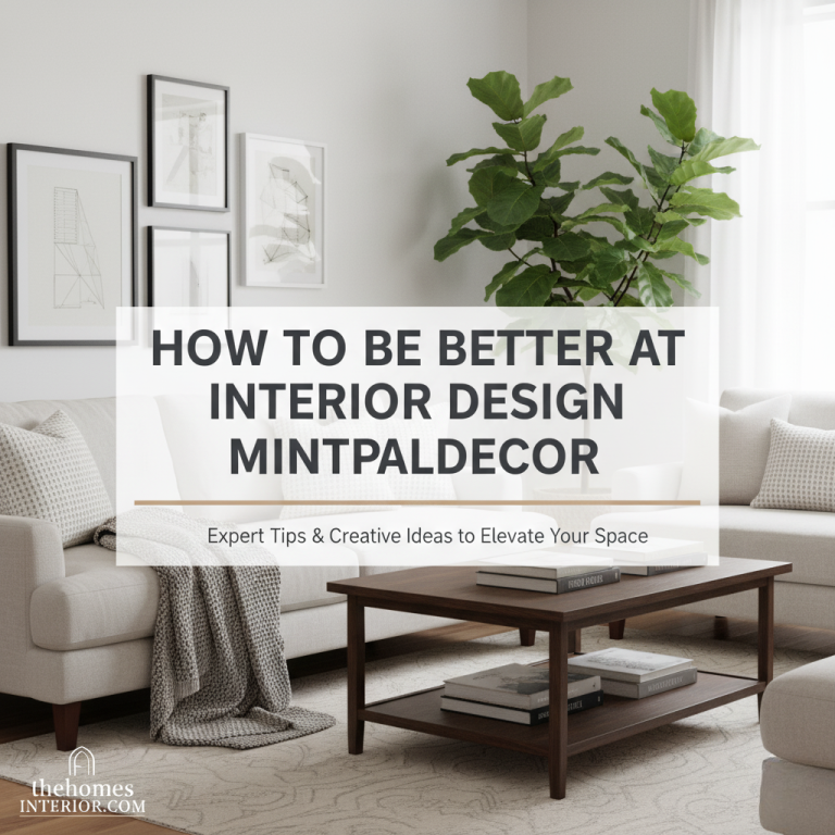 How to be better at interior design mintpaldecor