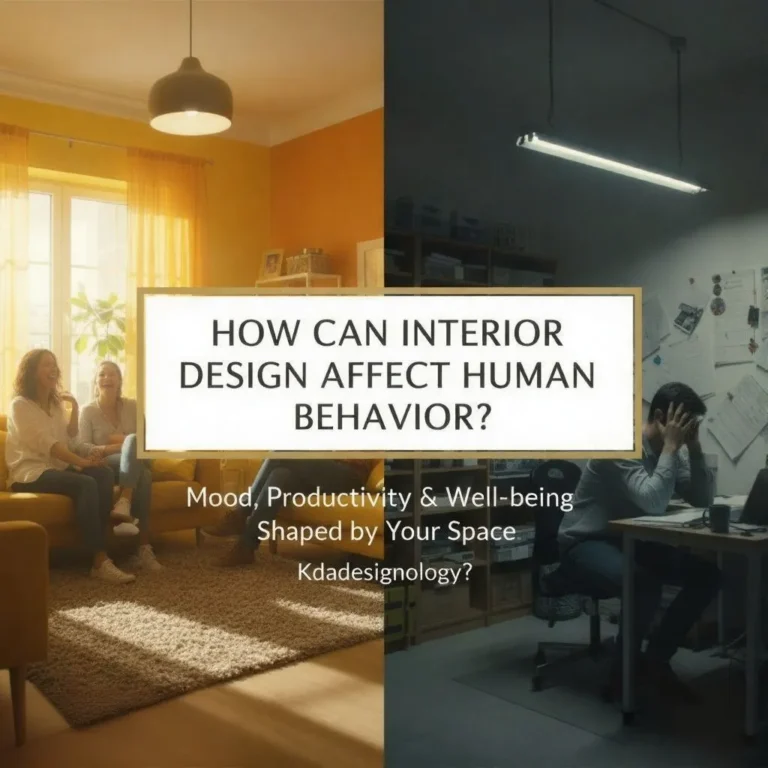 interior design affect human behavior kdadesignology