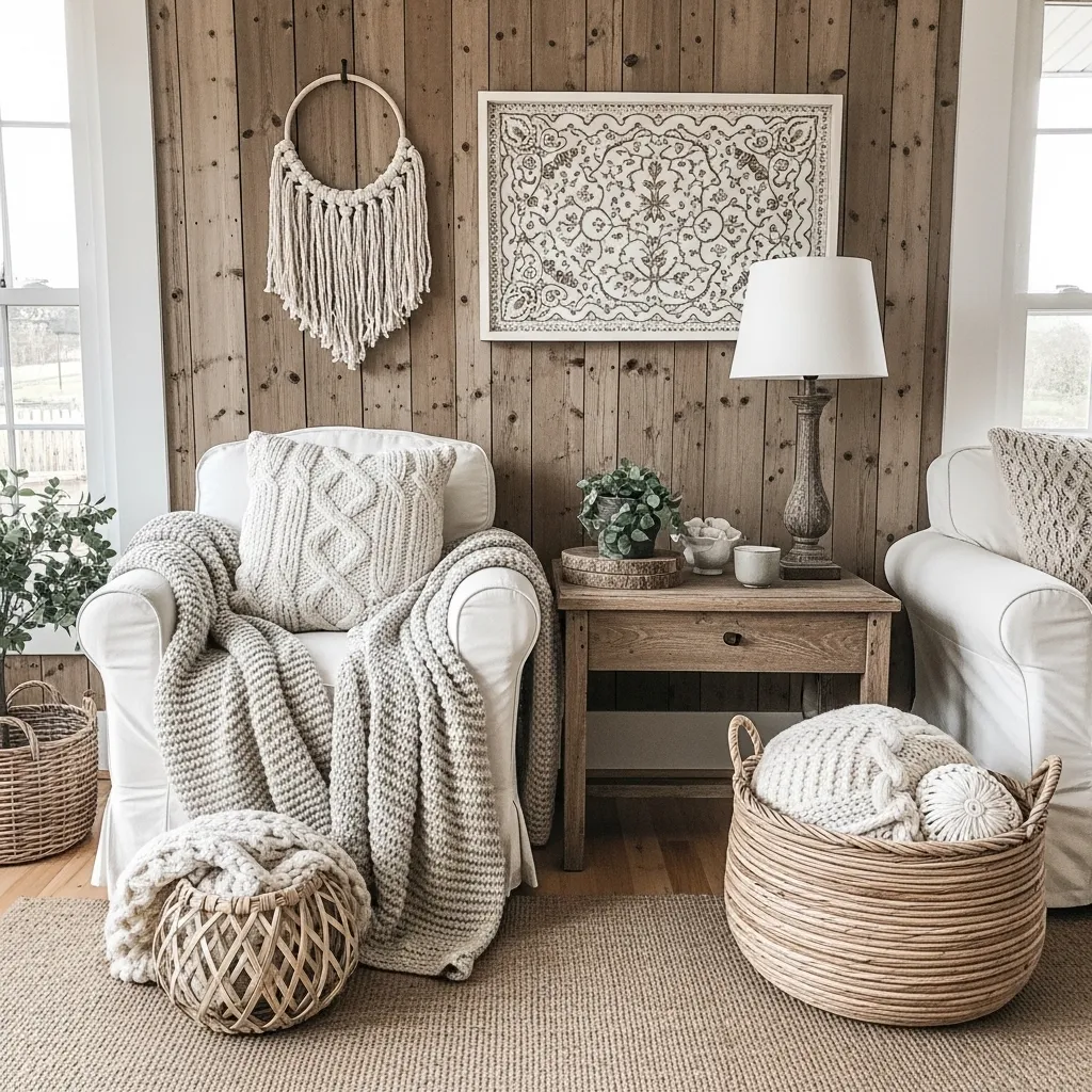 Cozy Earthy Cottage Home Decor