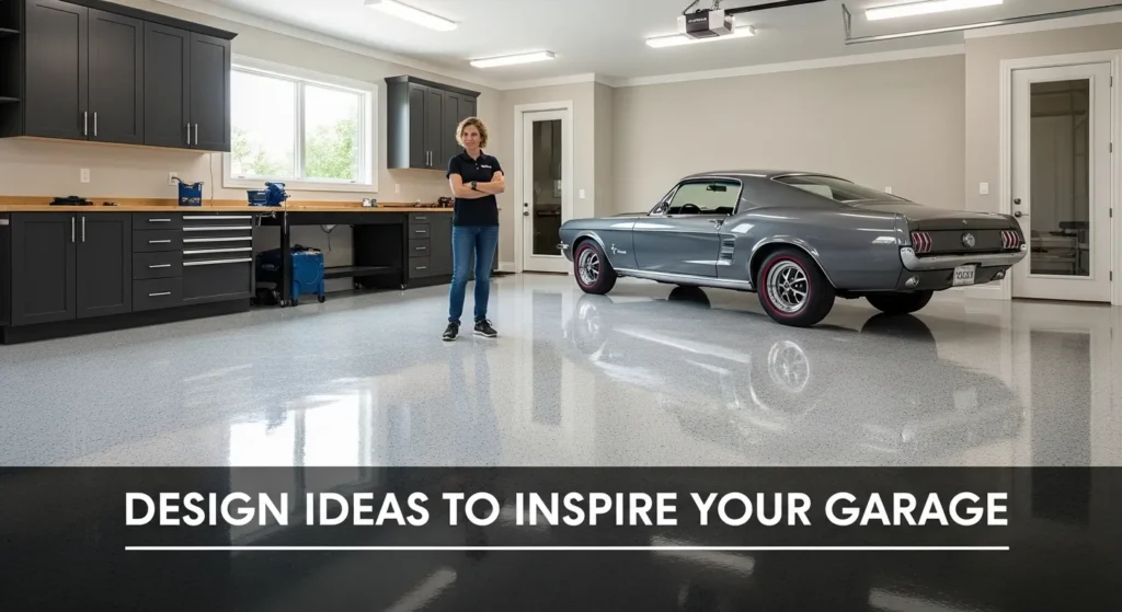 Epoxy Flooring in Garage Interior Design