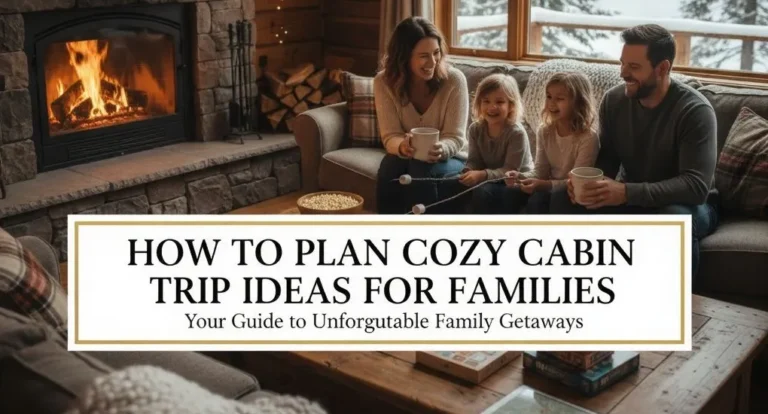 How to Plan Cozy Cabin Trip Ideas for Families