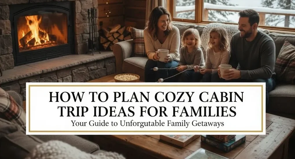 How to Plan Cozy Cabin Trip Ideas for Families