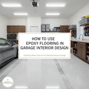 How to Use Epoxy Flooring in Garage Interior Design