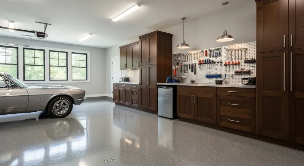 How to Use Epoxy Flooring in Garage Interior Design