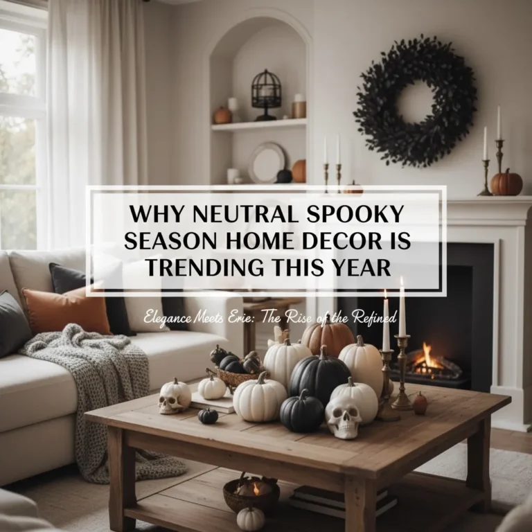 Spooky Season Home Decor