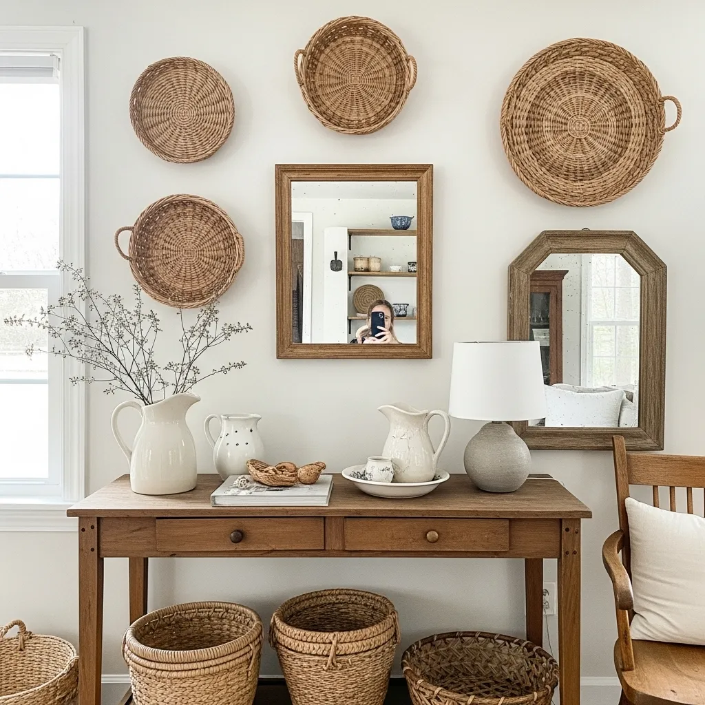 earthy cottage home decor